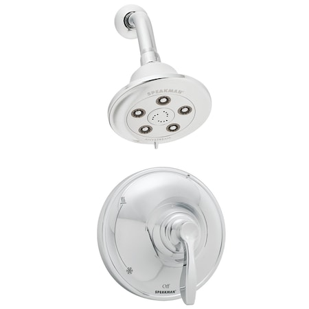 Speakman SLV-10010 Chelsea Trim and Shower Combination, No Valve SLV-10010
